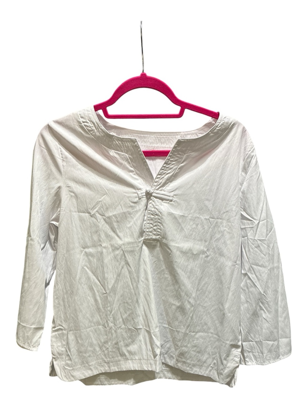 Women's Boho White Blouse for Women Half-Sleeve Tunic Top